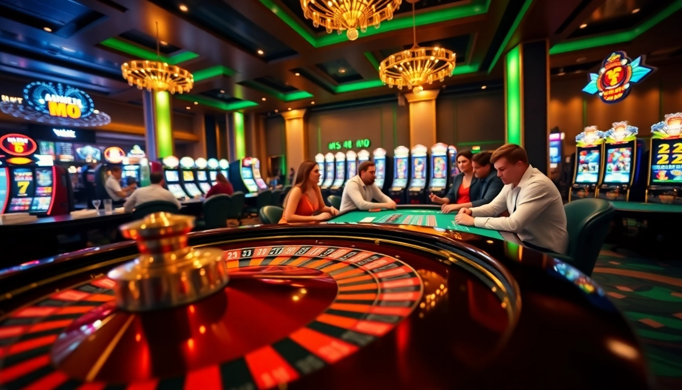 Engage in thrilling online gaming at loto188.gb.net with vibrant tables and exciting casino elements.