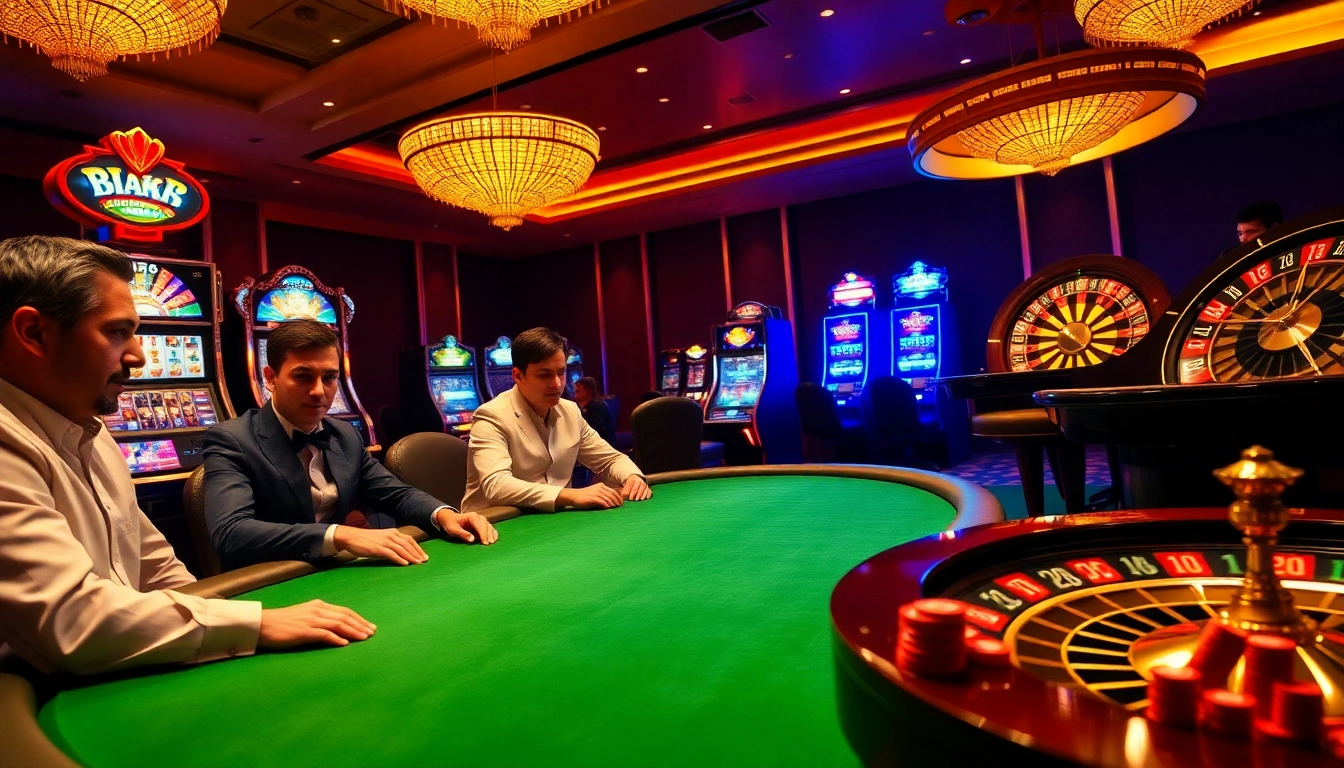 Engaged players at nhà cái s666 poker table, experiencing thrilling casino action.