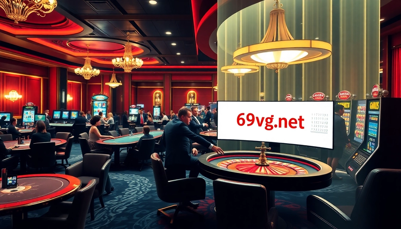 Experience exciting gambling at 69vn.gb.net with dynamic casino tables and lively players.